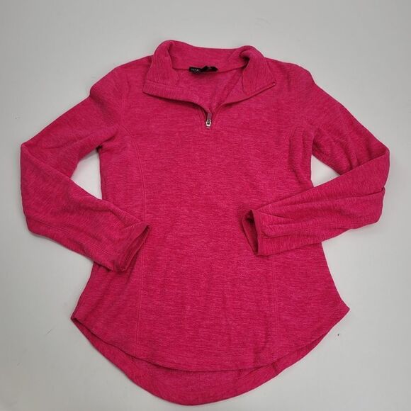 Almost Famous Pink quarter Zip - Picture 1 of 4